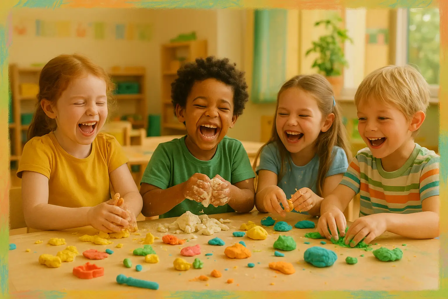 Чудеса воображения: Как игра вдохновляет кулинаров детского сада Весёлое творчество с детьми